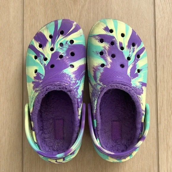 Crocs Child Classic Lined Graphic Clog - Picture 4 of 7